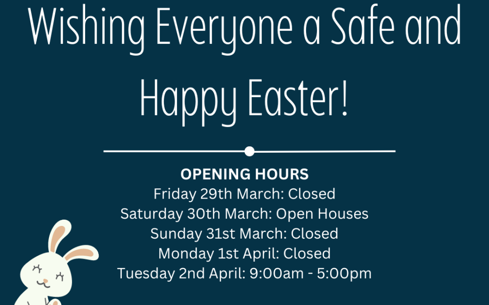 We Would Like to Wish Everyone a Wonderful Easter Break!